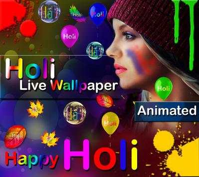 Holi Live Wallpaper 2017 screenshot 8