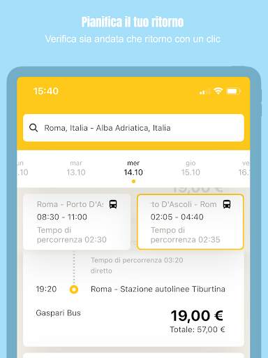 CheckMyBus: L’app di confronto degli autobus screenshot 15