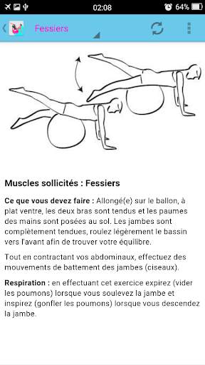 Swiss Ball Exercices screenshot 3