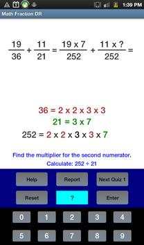 Math Fraction DR screenshot 7