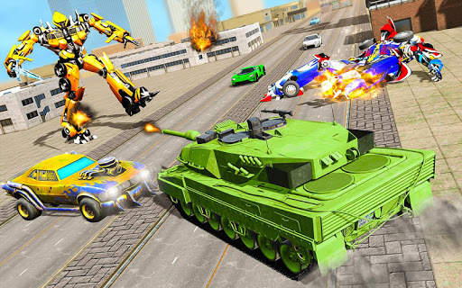Robot Transform Tank Action Game screenshot 3