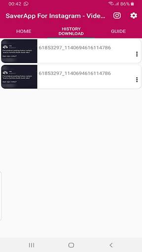 SaverApp For Instagram - Video and Foto screenshot 2