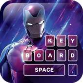Tema Keyboard Peluncur Iron Man 3D on 9Apps