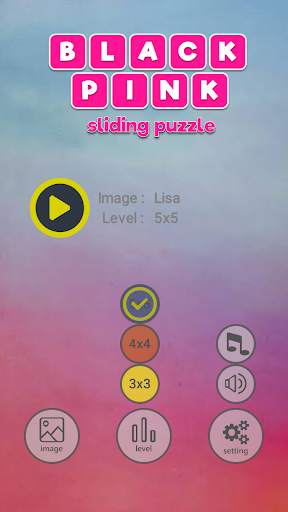 BLACKPINK - Sliding Puzzle Game screenshot 1