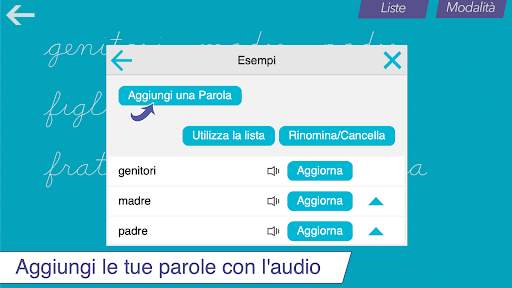 Scrivere in corsivo screenshot 5