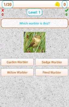Bird image quiz screenshot 4
