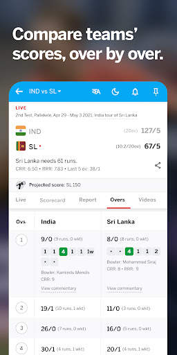 ESPNCricinfo - Live Cricket Sc screenshot 5