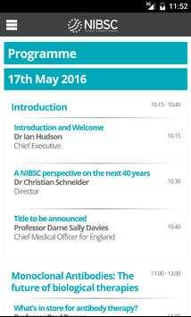 NIBSC40 Event App 2016 screenshot 1
