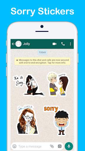 Sorry Sticker For Whatsapp screenshot 3