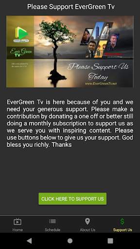 EverGreen Tv - Christian Based Channel - Live 24/7 screenshot 4