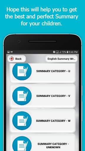 English Summary Writing - For All Class Students screenshot 2