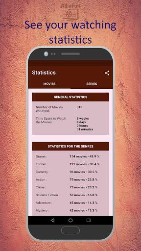 AllinFun-Track Movies, TV Shows, Actors/Actresses 7 تصوير الشاشة