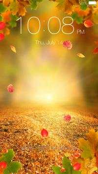 Autumn lock screen screenshot 7