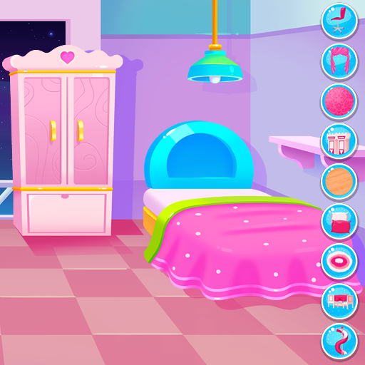 Princess Doll House Cleaning icon
