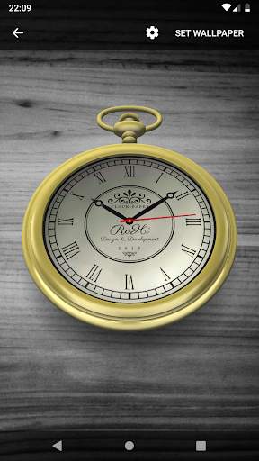 WatchPaper 3D - Pocket Watch Live Wallpaper screenshot 2