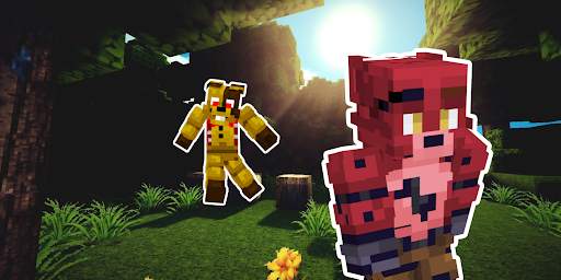 Skins FNAF for Minecraft PE screenshot 3