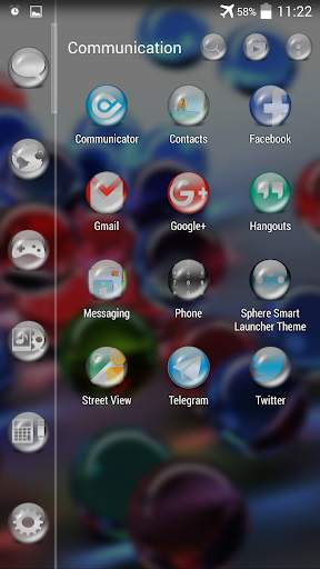 Smart Launcher Theme Sphere screenshot 8
