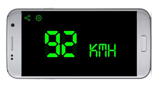 Digital Speedometer - GPS HUD- Simple offline screenshot 2