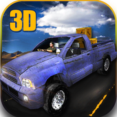 Pick up Truck Driver 3D icon