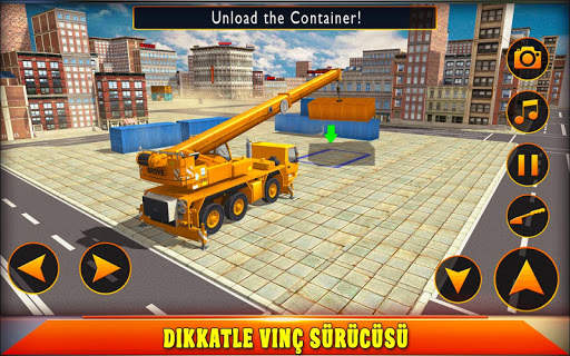 Vinç Oyunu Sürüş Simülatörü screenshot 3