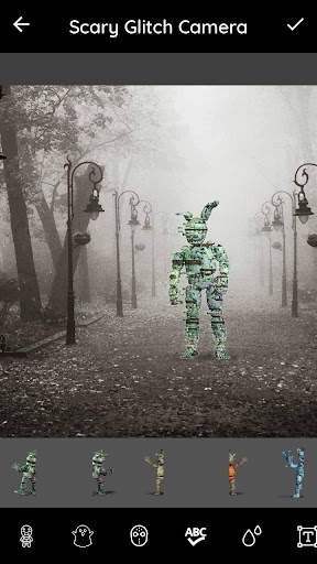 Scary Glitch Prank Photo Editor screenshot 1