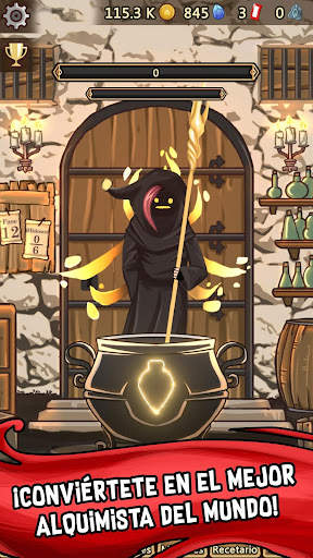 Alchemy Clicker - Potion Games Idle Fantasy Rpg screenshot 3