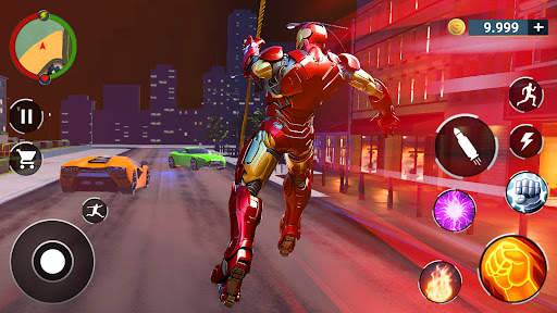 Iron Fighting: Hero Rope Game screenshot 16