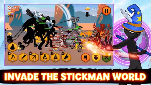Stickman Battle 2021: Stick Fight War 3 تصوير الشاشة