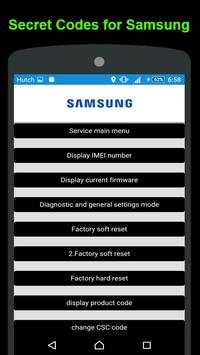 Secret Codes for Android screenshot 3