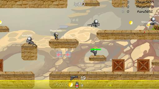 Stickman Penembak multi-pemain screenshot 3