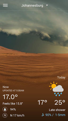 AfricaWeather скриншот 2