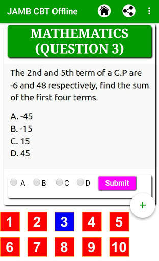 JAMB CBT Practice 2021 (Offline) screenshot 4