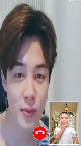 V Kpop BTS Video Call & chat Simulator screenshot 2