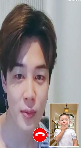 V Kpop BTS Video Call & chat Simulator screenshot 2