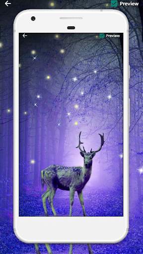 Night Forest Live Wallpaper screenshot 4