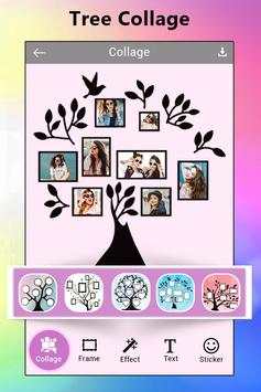 Tree Collage Photo Maker -  3D Tree Pic Collage 1 تصوير الشاشة