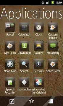 Glossy Metro Theme -ssLauncher 3 تصوير الشاشة