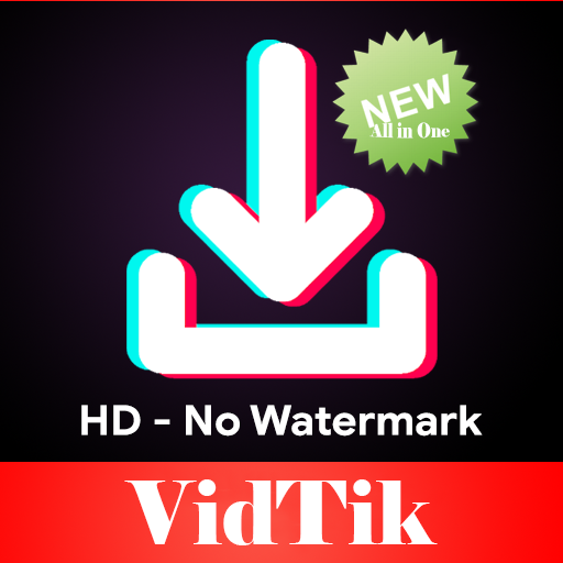 VidTik - All In One Video Down icon