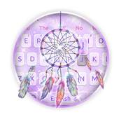 Purple Dreamcatcher Keyboard 10001004