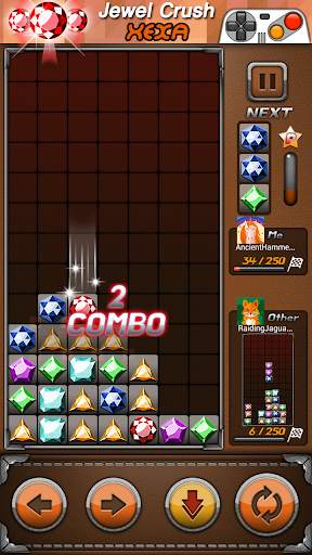 Jewel Crush  Hexa  (Columns) screenshot 5