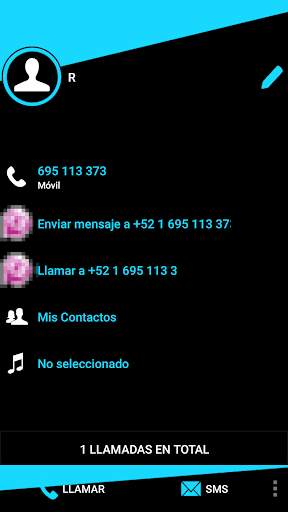THEME EXDIALER MIXER HOLO BLK screenshot 3
