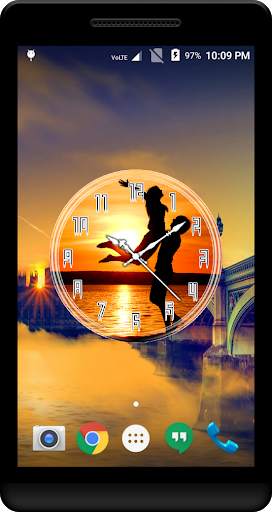 Romantic Clock Live Wallpaper screenshot 2