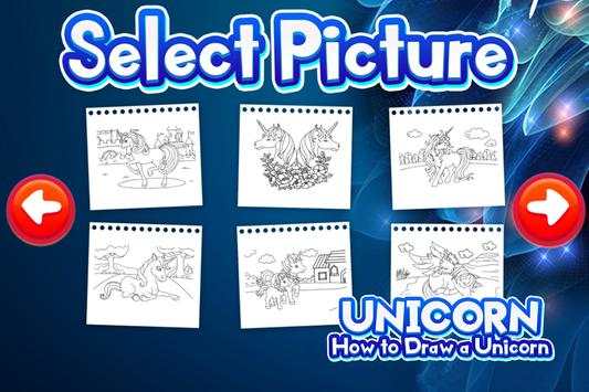 How to Draw a Unicorn - Unicorn Drawing screenshot 2