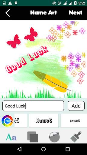 Name Art Design Text Style Editor screenshot 9