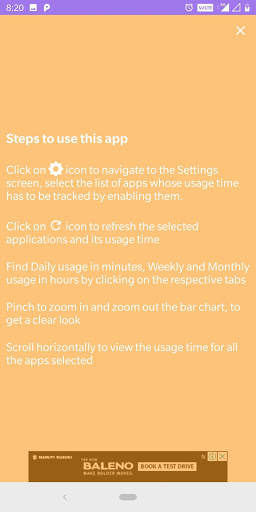 App Usage Tracker screenshot 1