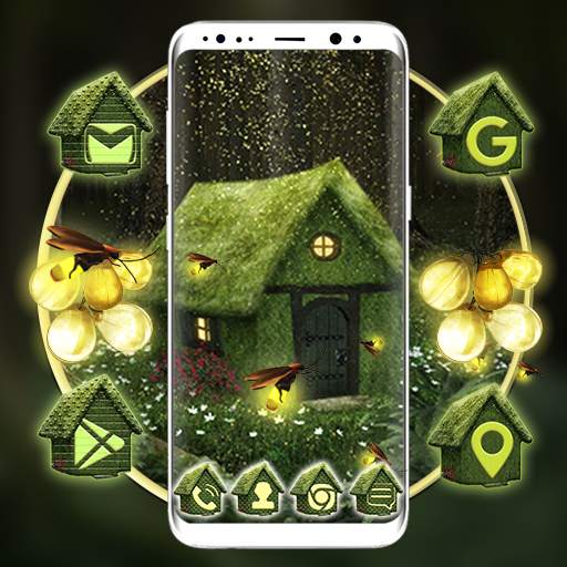 Green Forest  House Launcher Theme 1.2