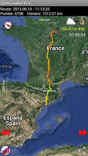 EarthLocation GPS Tracker screenshot 3