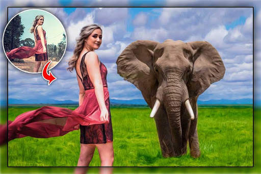 Photo with Animal : Animal Background Changer 2 تصوير الشاشة