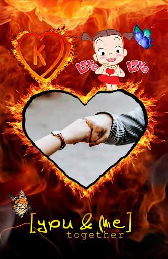 Fire Text Photo Frame - Fire Text Photo Editor 2 تصوير الشاشة