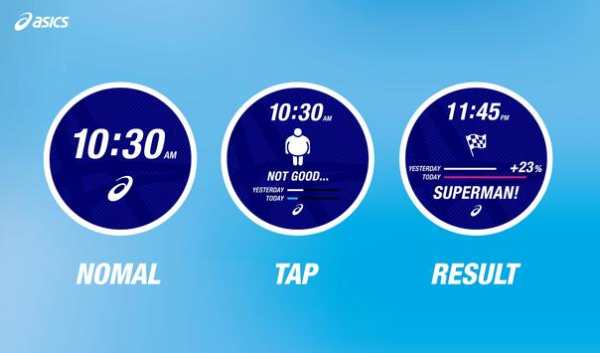 ASICS Watchface for Activity screenshot 4